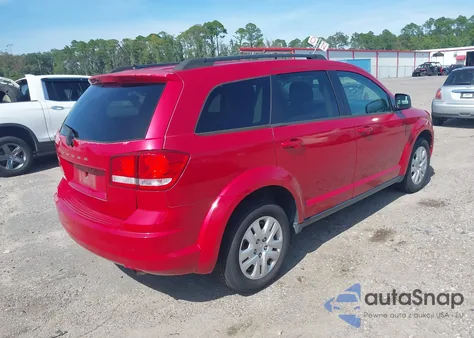 2015 Dodge Journey Se from USA, damaged, VIN 3C4PDCAB4FT665368